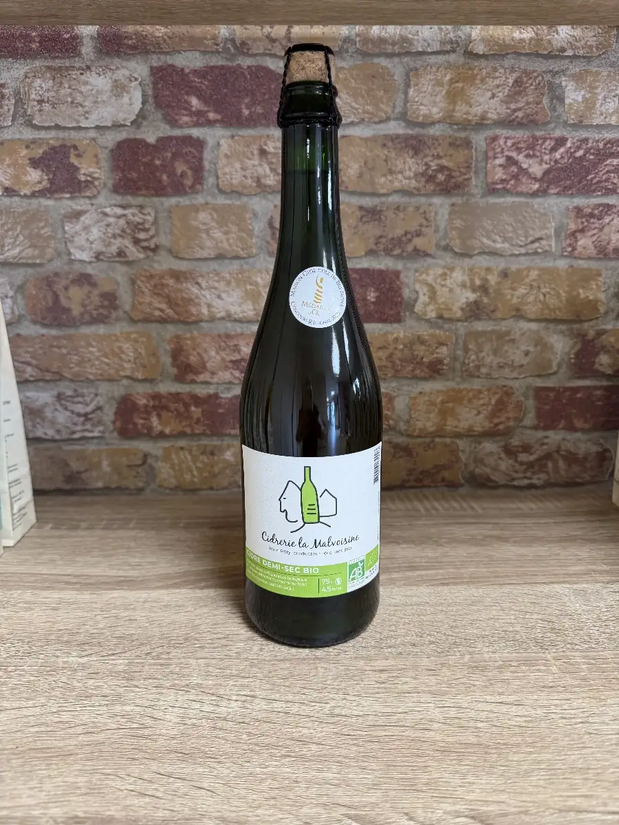 Cidre demi sec 75cl