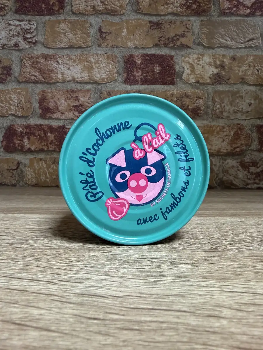 Pâté d'cochonne à l'ail