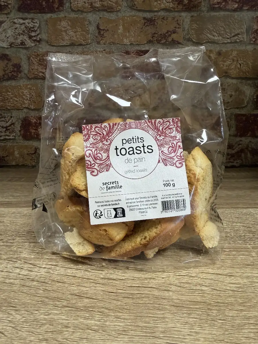 Petits toasts de pain