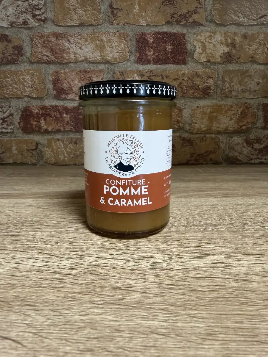 Confiture pomme caramel