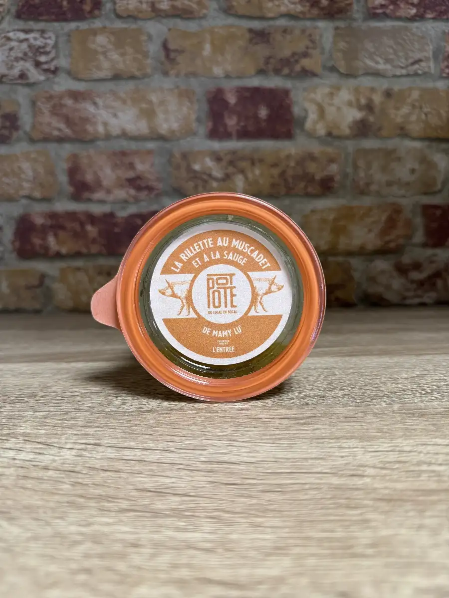 La rillette au muscadet et a la sauge