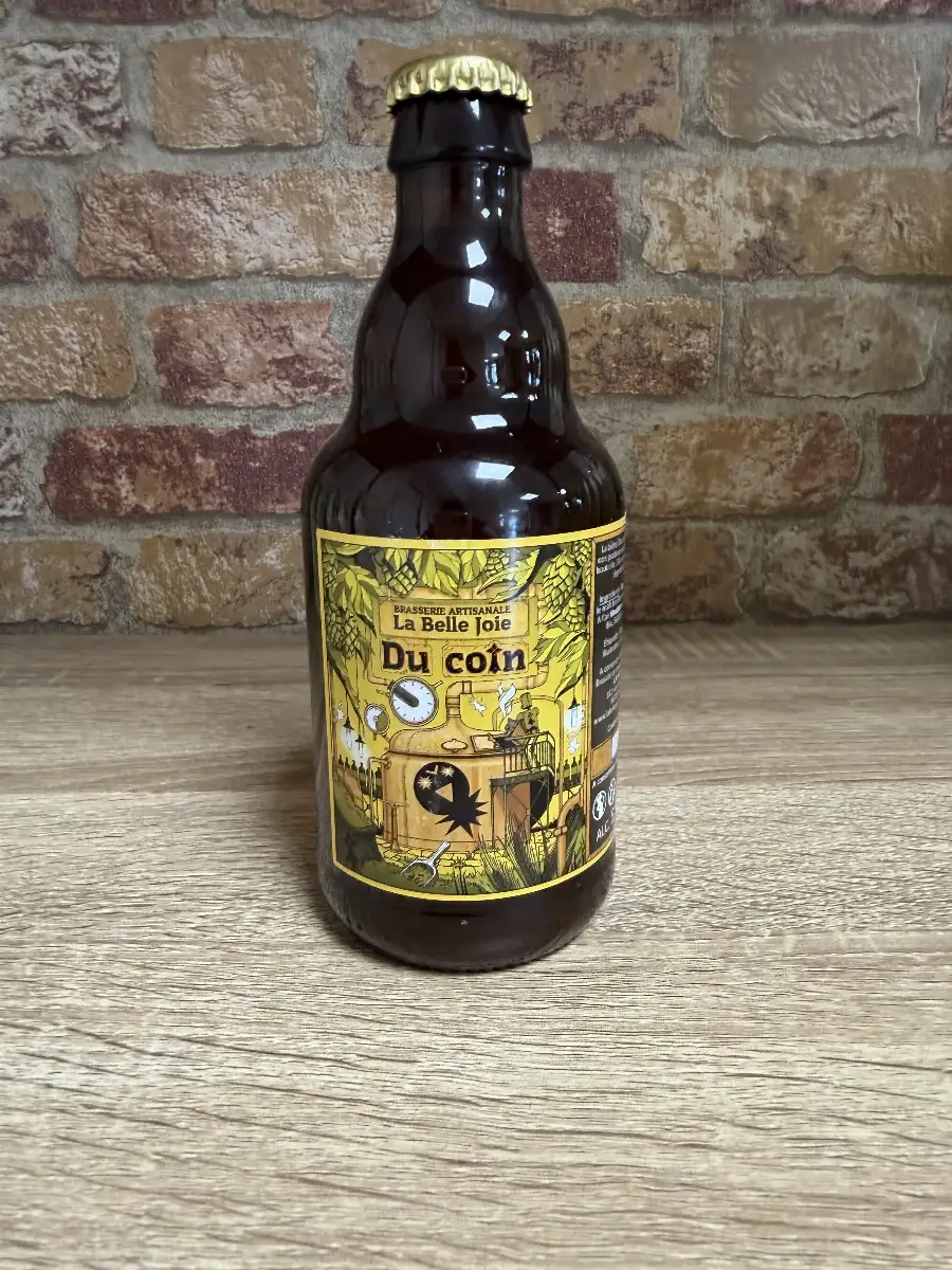 Bière blonde artisanal "Du coin"